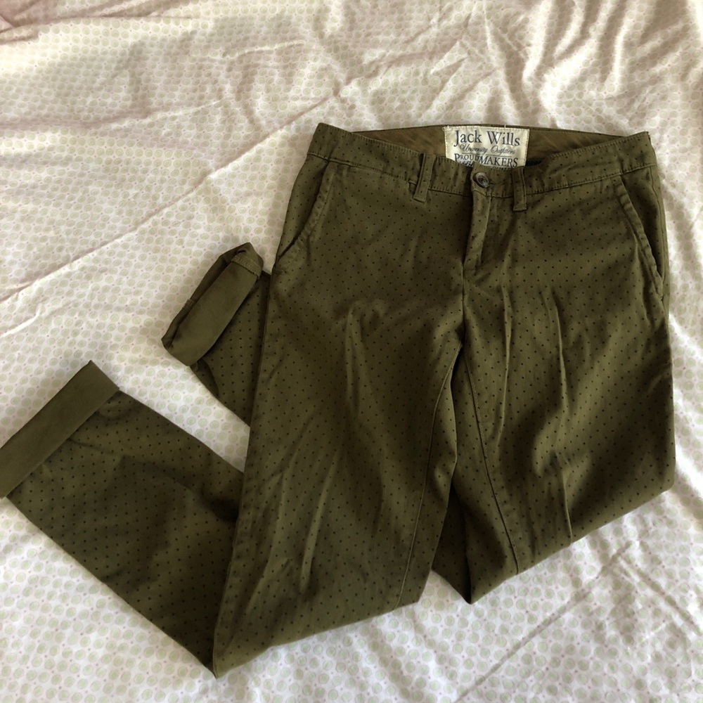 Jack Wills Spotted Trousers